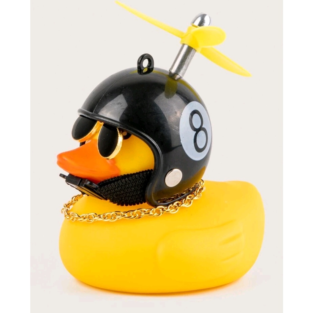 Pato Patinho com Capacete para Carro Moto Bicicleta Decorativo ...