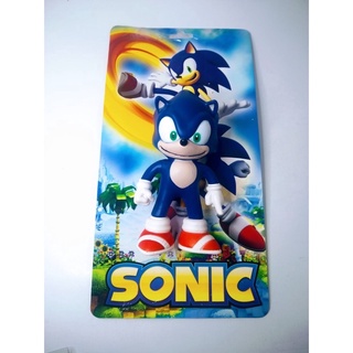 Boneco Sonic Azul Vermelho Preto Rosa Amarelo Knucles Shadow