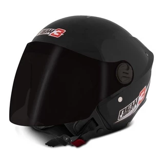 Capacete Aberto Motociclista Masculino New Liberty Three Viseira Fumê Pro Tork Todas Cores Promoção