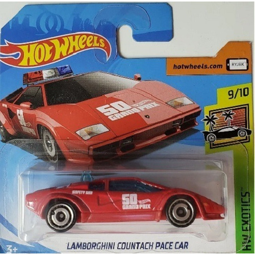 Lamborghini countach pace store car hot wheels