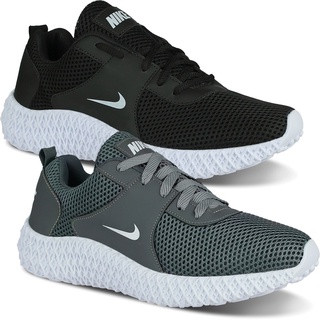 Kit 2 Tênis Masculino 4D Caminhada Academia Corrida Esporte Oferta Top