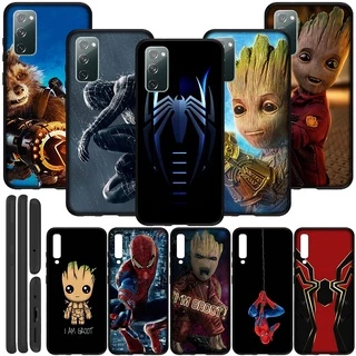 Capa Motorola Moto G22 G52 E32 G71 5G G42 4G Caixa De Telefone PA327 Marvel Homem-Aranha Eu Sou Groot De Silicone Macia