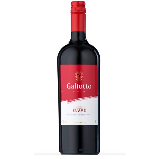 Vinho Tinto Suave Galiotto L Shopee Brasil