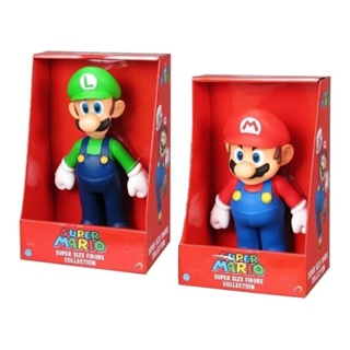 BONECO SUPER MARIO OU LUIGI COR VERMELHA E VERDE em Oferta na Shopee