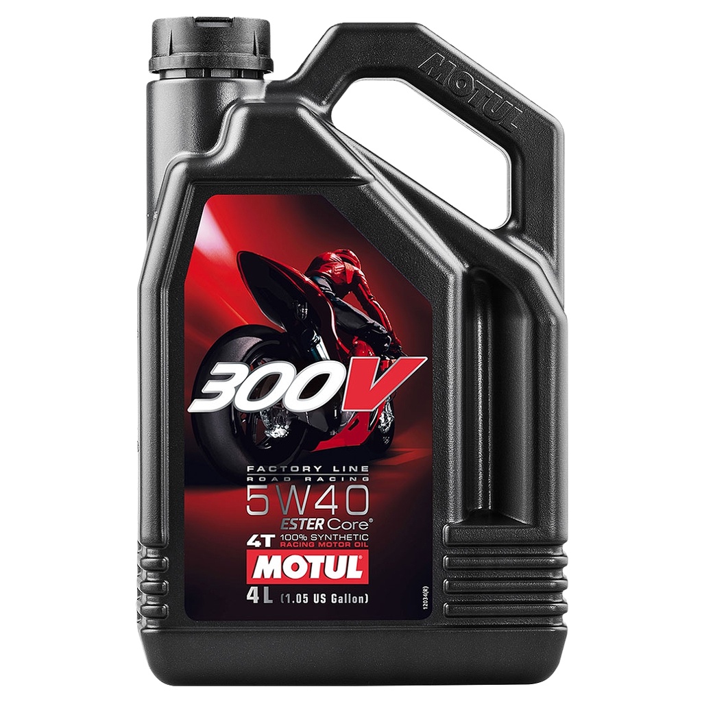 Óleo Motul 300v 5w40 4t Factory Line Galão De 4l | Shopee Brasil