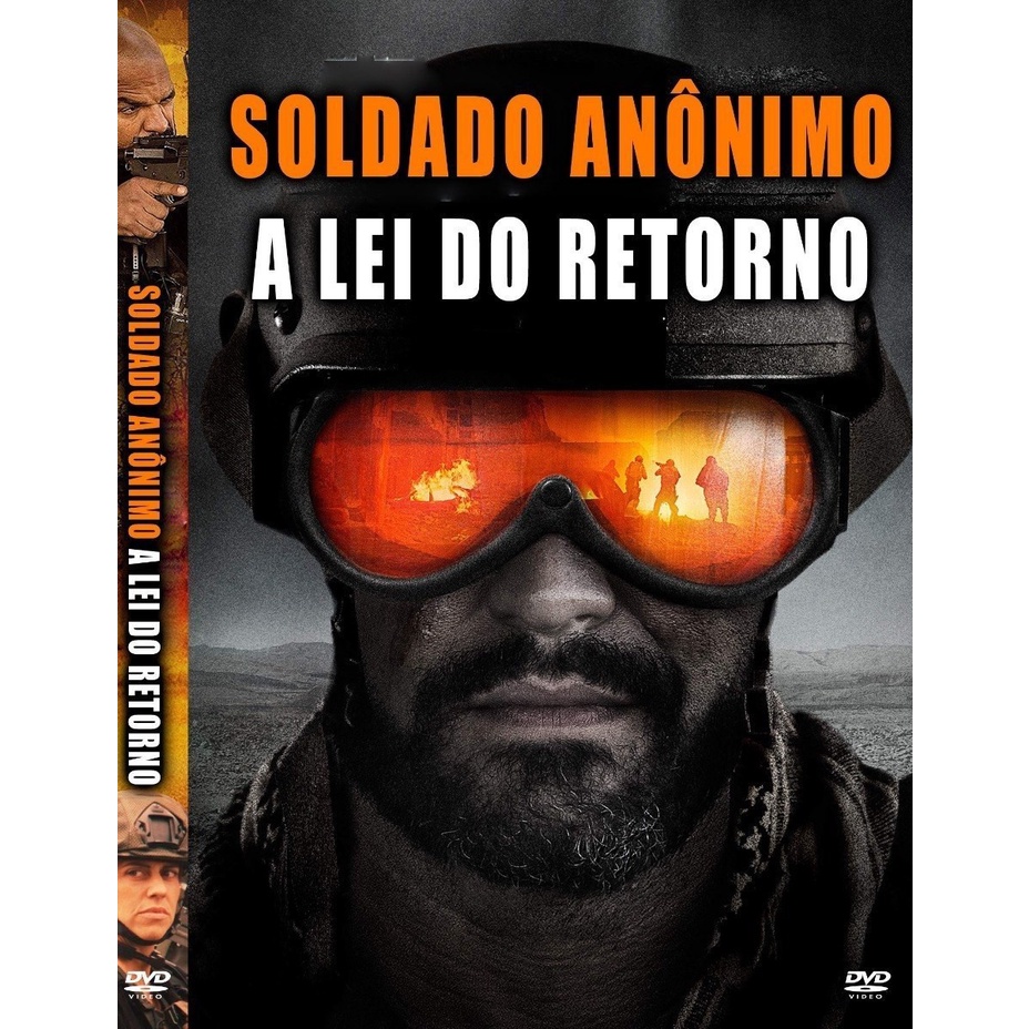 Dvd Soldado An nimo Lei Do Retorno Dublado E Legendado REF