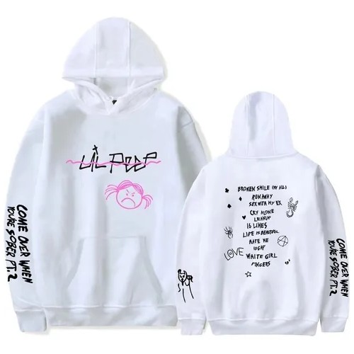 Hoodie Moletom Lil Peep Moletom Blusa Lil Peep Musica Cantor