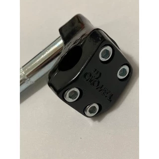 Mesa Suporte De Guidão Cross 4 Paraf Frontal Glometal 21.1 Alumínio Preto