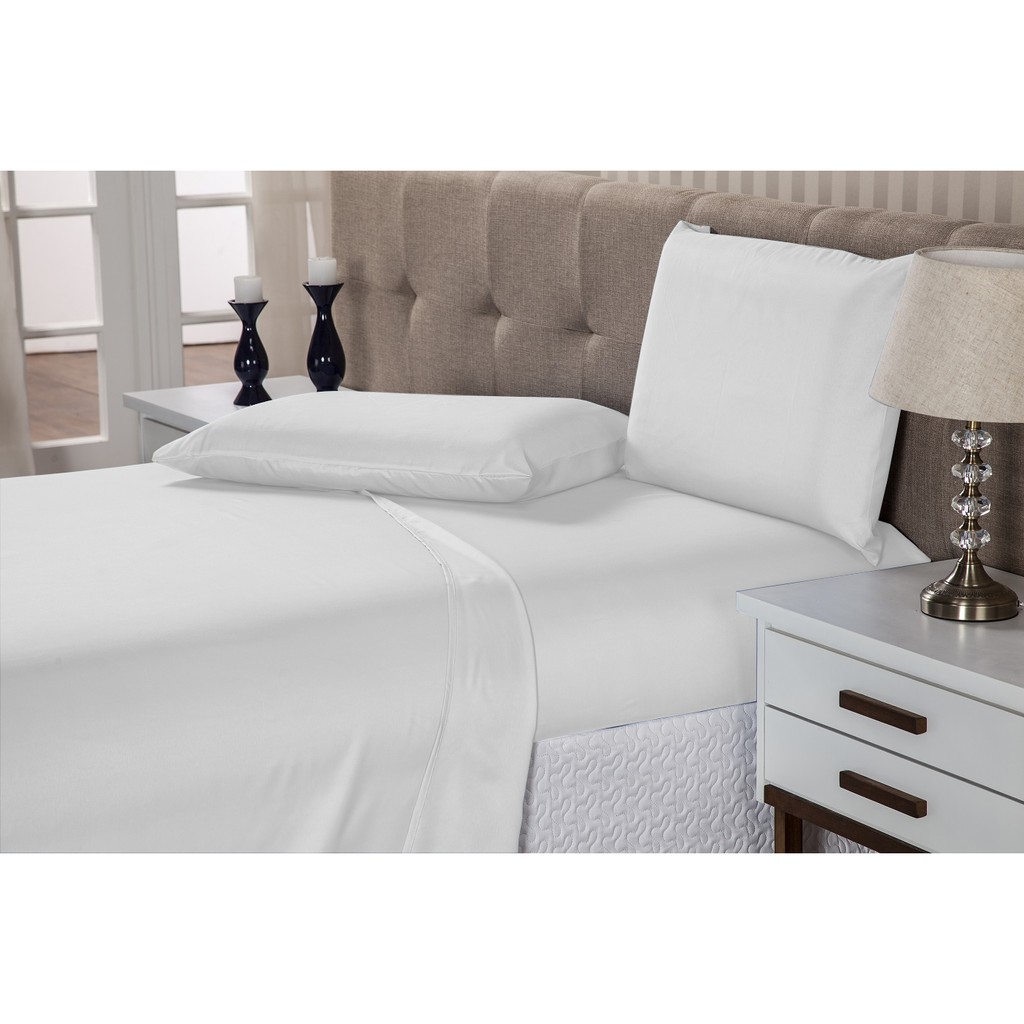 Jogo De Lençol Casal Conjugado 3 Pçs 1,38 x 1,88 x 0,20cm Microfibra