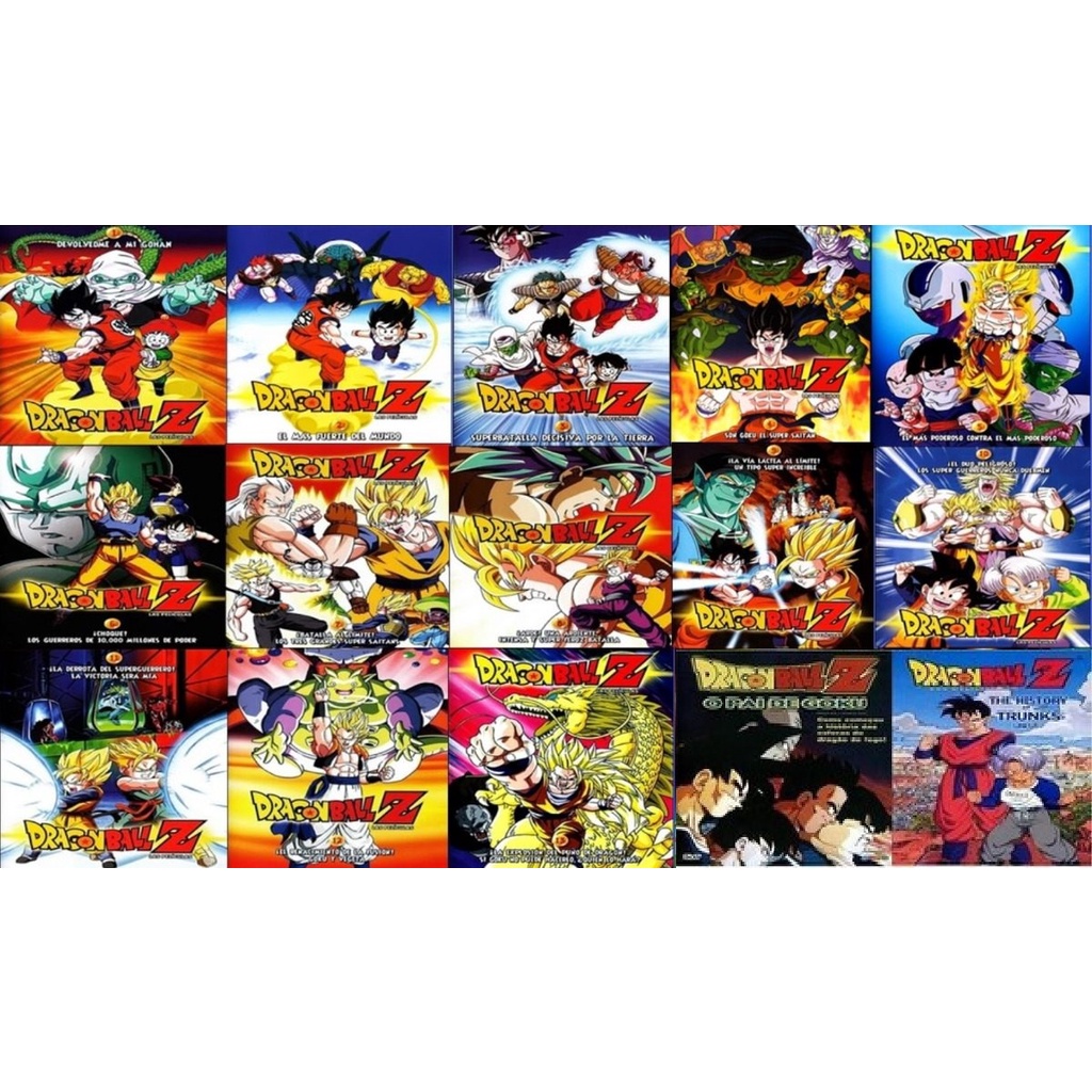 Dragon Ball Z e Super - Lista completa de filmes