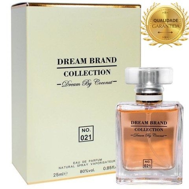 Perfume Eau de Parfum 021 Dream by coconut Brand Collection 25ml