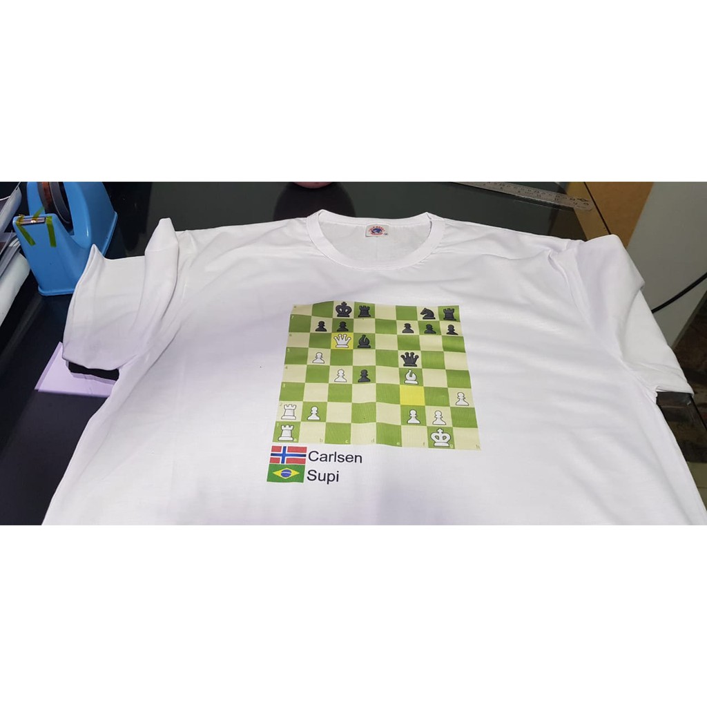 Camiseta Campeões mundiais de xadrez – Jadoube