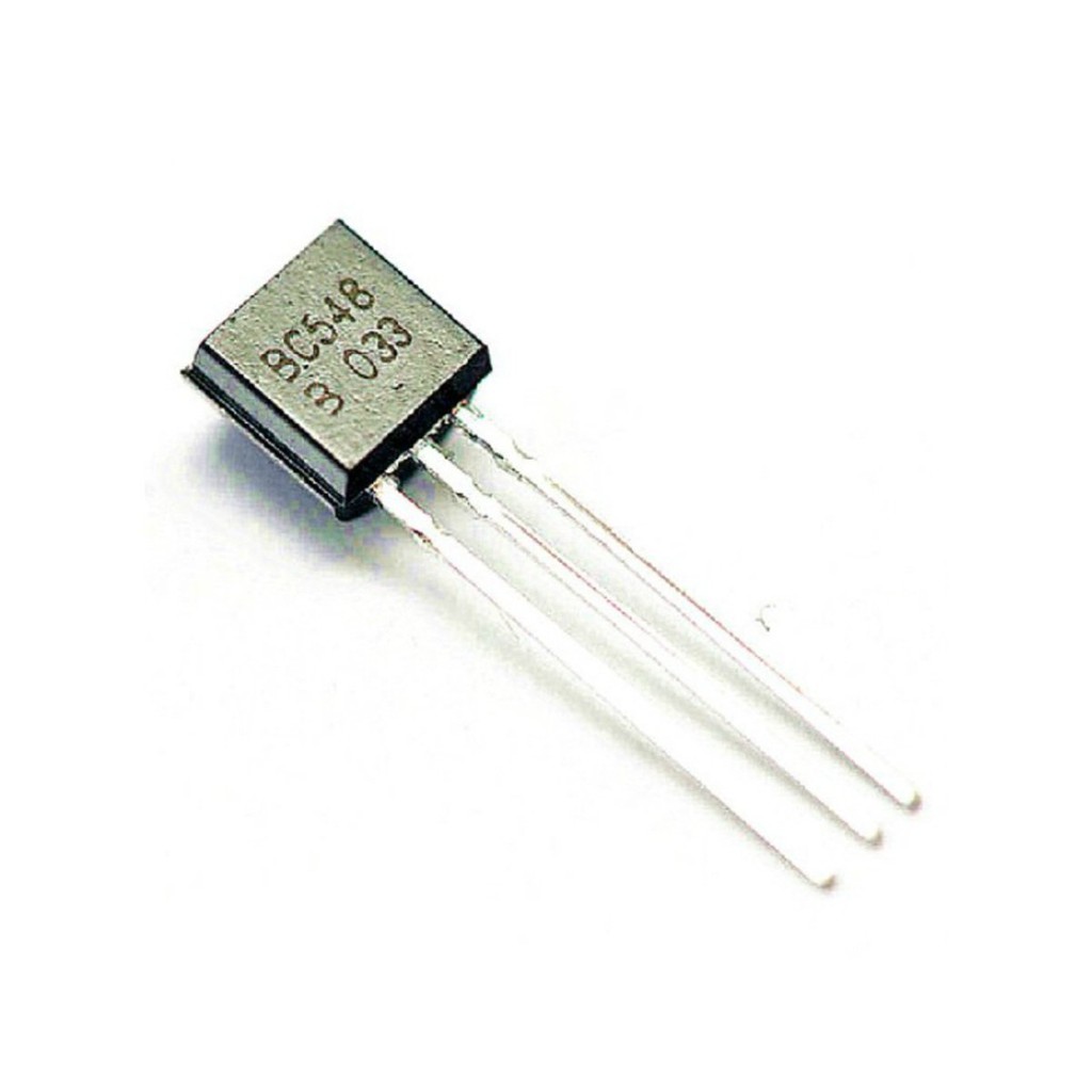 Bc548 Transistor 10 Unidades Npn P/ PCB Projetos Prototipo Circuito ...