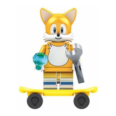 Sonic TAILS - Bloco de Montagem - Stocktoys