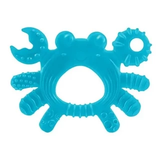 Mordedor Bebê Massageador de Gengivas Caranguejo Azul Lillo em Oferta na Shopee