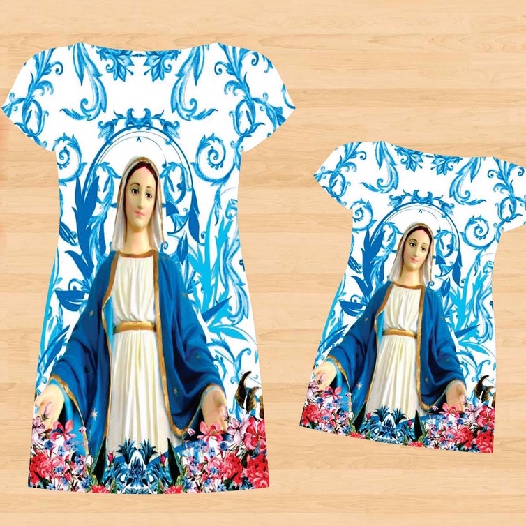 Vestido fashion de nossa senhora das graças