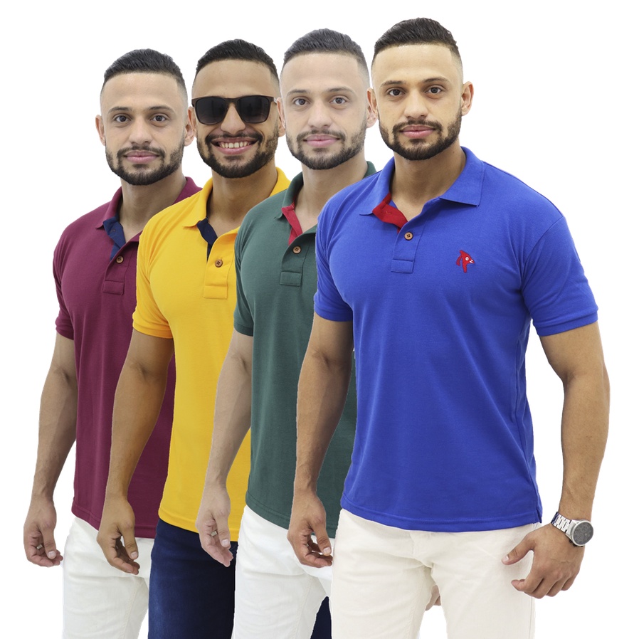 Kit 5 Camisas Polo TH