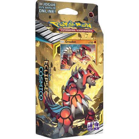 STARTER DECK KYOGRE POKÉMON SOL E LUA 12 ECLÍPSE CÓSMICO