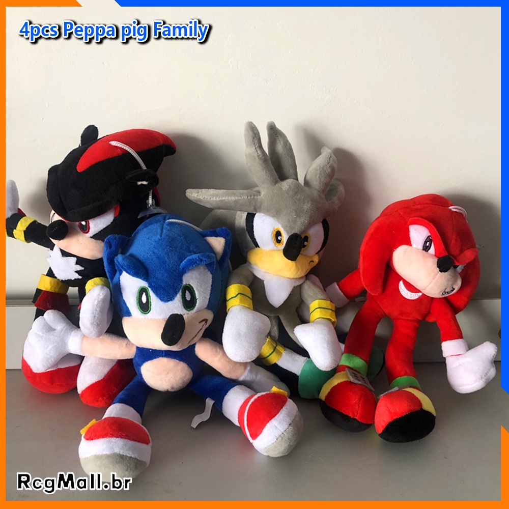 Boneco de Pelúcia Tomy Sonic The Hedgehog - Amy Rose Plush T22390