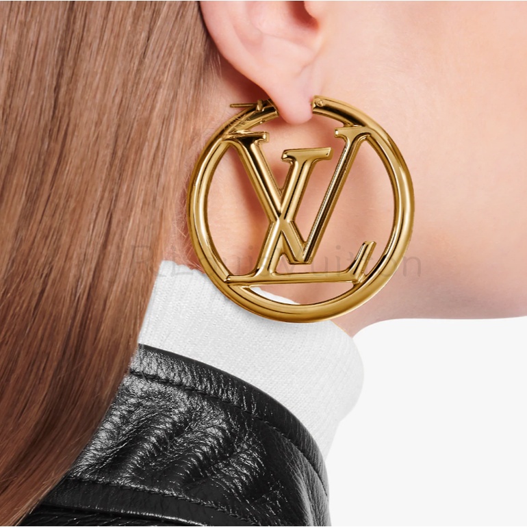 Preços baixos em Brincos de argola de Louis Vuitton Fashion
