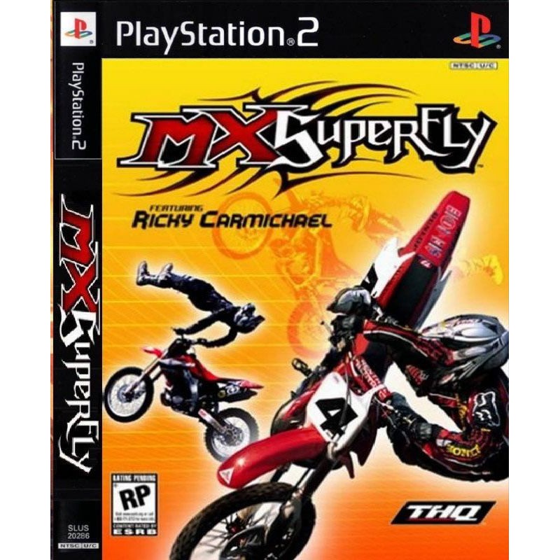 Jogo MX SuperFly ps2 ( Motocross ) Play 2