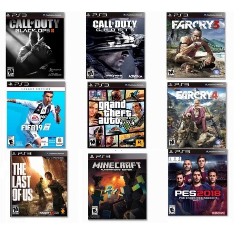 Pacote de 1500 Jogos Ps3