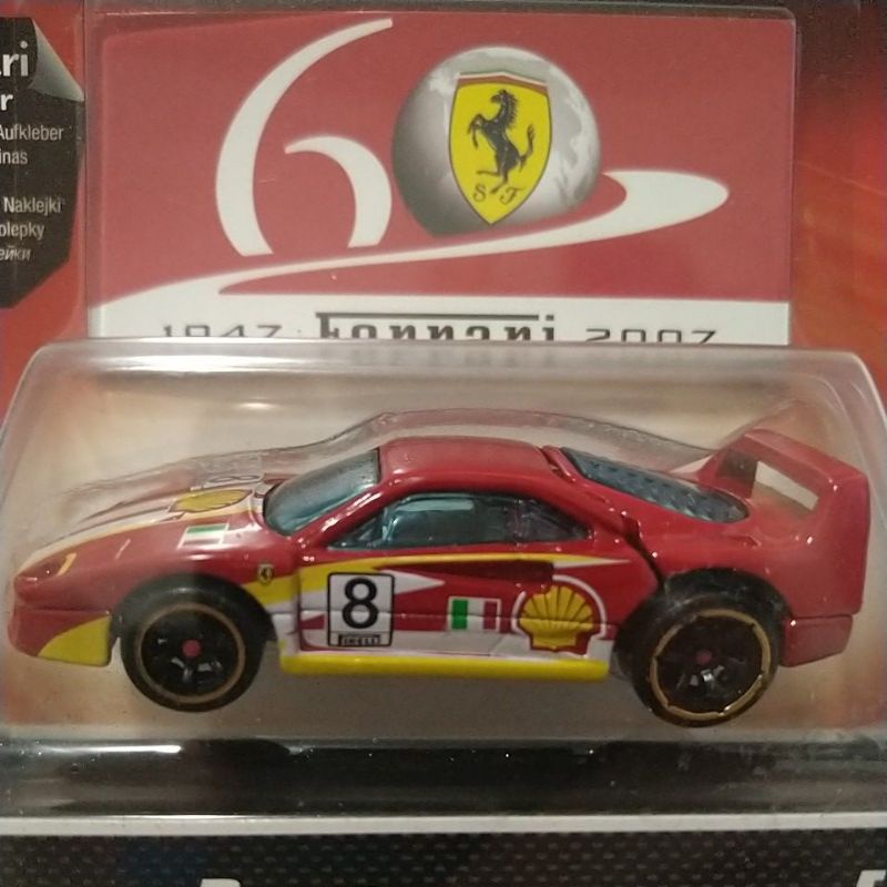 Hot Wheels Ferrari Racer F40 - 60 Anos | Shopee Brasil