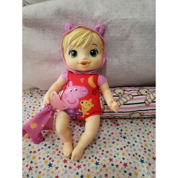 Boneca Baby Alive Boa Noite Peppa Pig Roupa De Dormir Loira - Alfabay -  Cubo Mágico - Quebra Cabeças - A loja de Profissionais e Colecionadores!