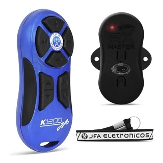 Controle Longa Distância Jfa K1200 1200 Mts Azul Completo