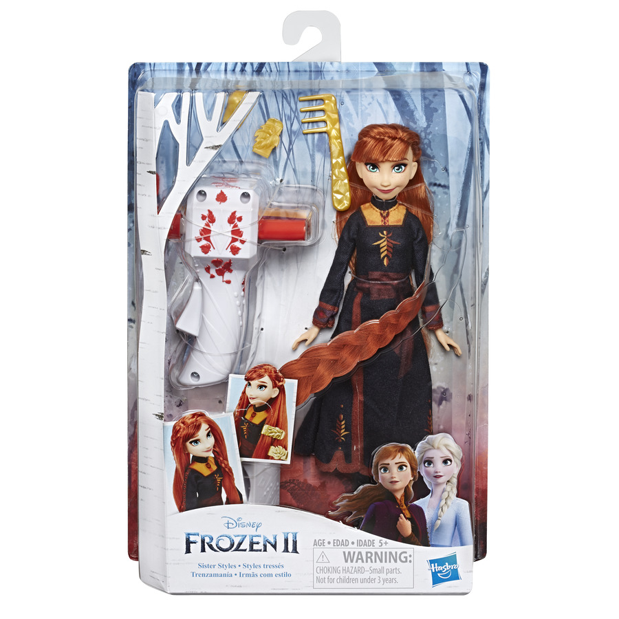 Boneca De Vinil Grande Princesa Anna Viagem Disney Frozen