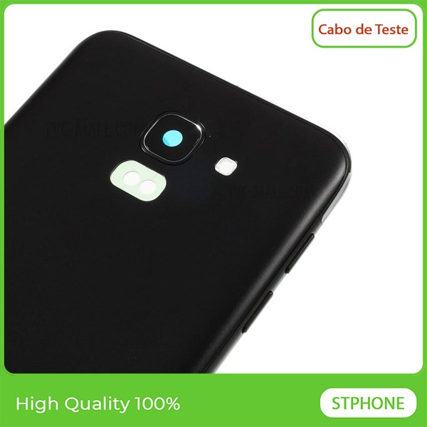 Tampa Traseira Fundo J6 J600 Samsung Capa + Bandeja Chip +