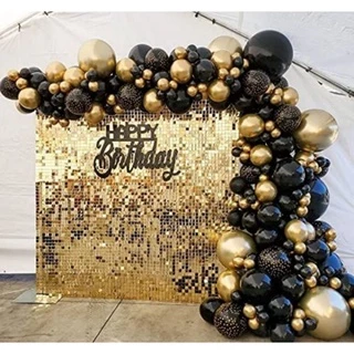 Painel Cortina Festa Metalizada Quadradinha Decoração Parede Fundo Para Festas Decorações Colorido cores pastel aniversário. envio imediato