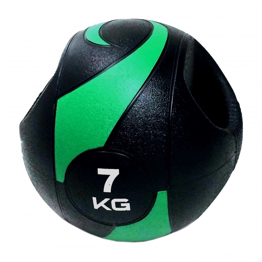 Bola de Peso Medicine Ball com Pegada 7Kg LS3007A/7 Liveup | Shopee Brasil