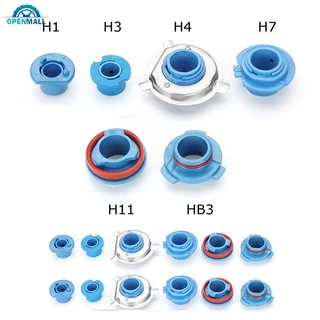OM 2 Peças Adaptador De Lâmpada LED Para Farol De Soquete/Retentor H1/H3/H4/H7/H11/HB3
