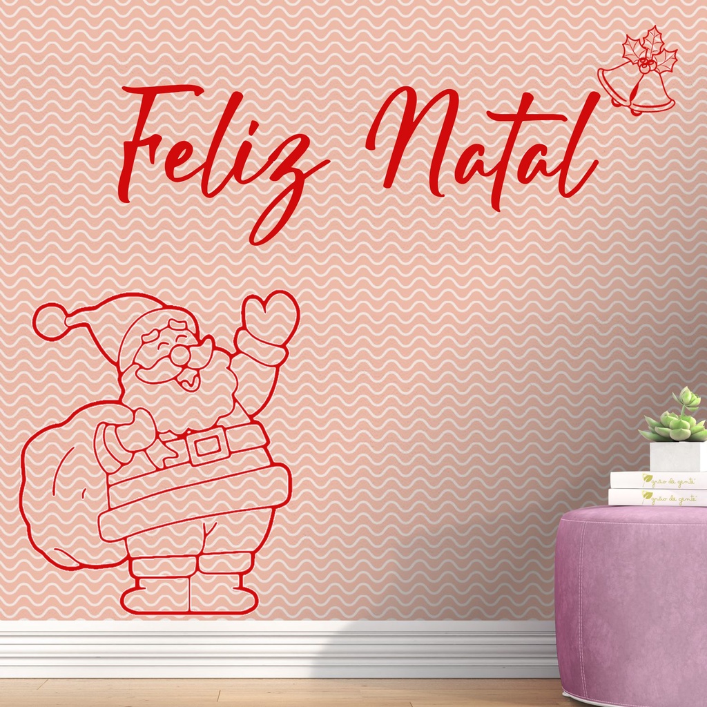 Papel de Parede Natal - Arte Destaque  Papéis de Parede, Adesivos & Quadros