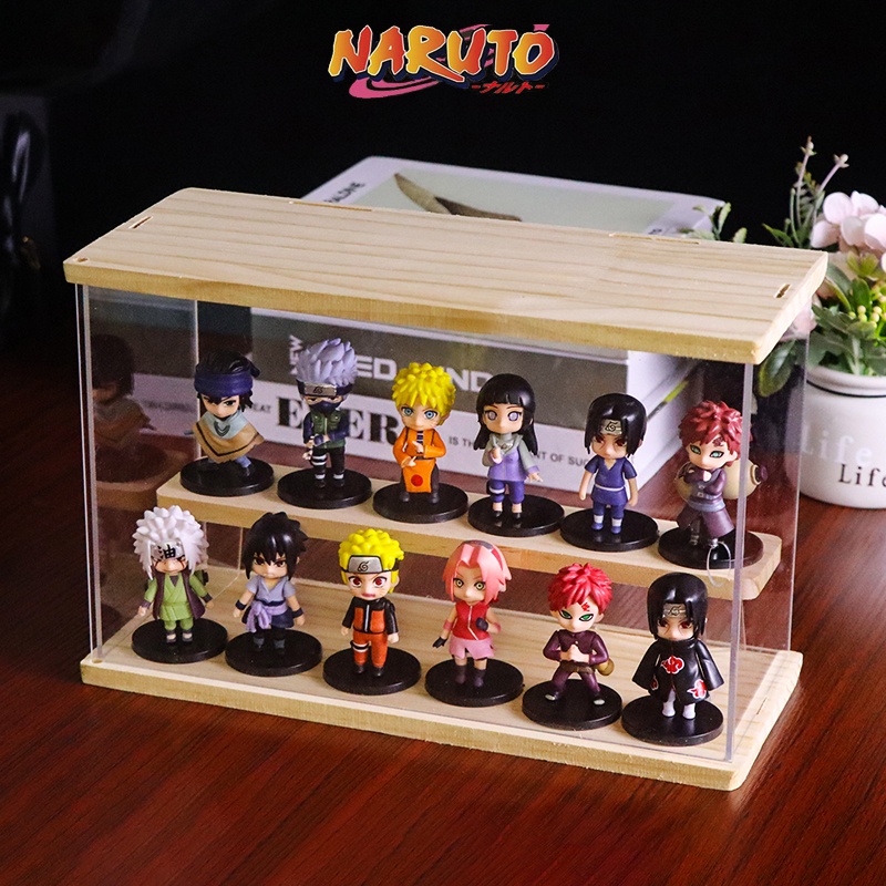 Miniboneco de anime, conjunto de figuras de personagens de anime fofos,  coleção de bonecos de PVC, topo de bolo, planta, decoração de automóvel,  presente de Dia dos Namorados