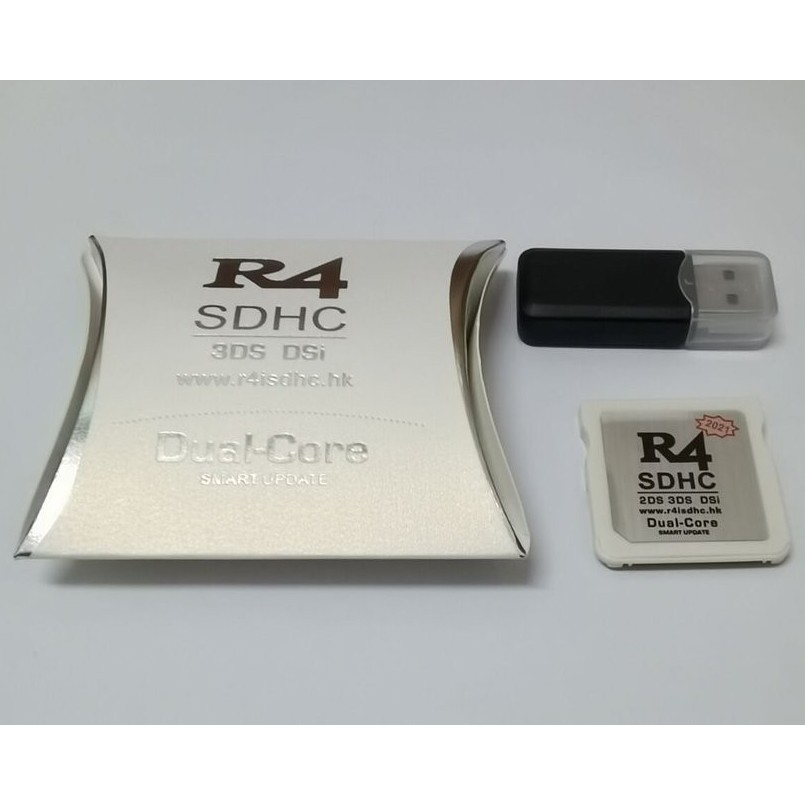 Cartão R4 Ds Sdhc + Sd16gb + De 2000 Jogos + 9 Emuladores