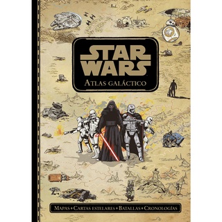 Livro Star Wars Atlas Galáctico Edição De Luxo Disney