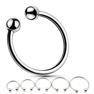 Aço Inoxidável Anéis Cock Glans Estimulante Do Pênis Anel De Atraso Sexo Produtos Para Homens Foreskin Corrector