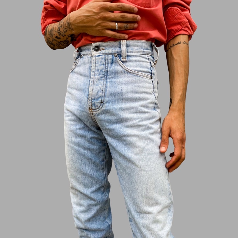 Calça jeans mom store masculina