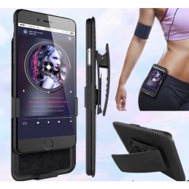 Capinha Belt Clip Samsung Galaxy + Suporte Cintura A80/A21s/A31/A20s/J5 (2017)/J5 Prime