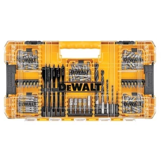 Kit Bits e Brocas Maleta Tough Case Tstak 160pçs Dewalt DWAMF160