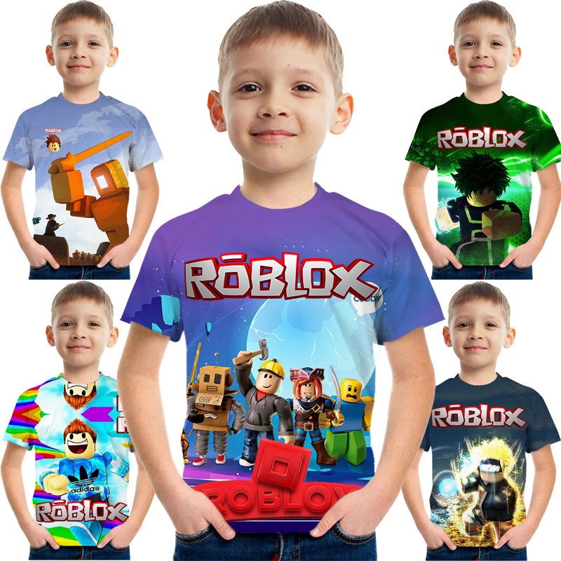 Camisas e Vestido Roblox - Família, Roupa Infantil para Menino Usado  72873395