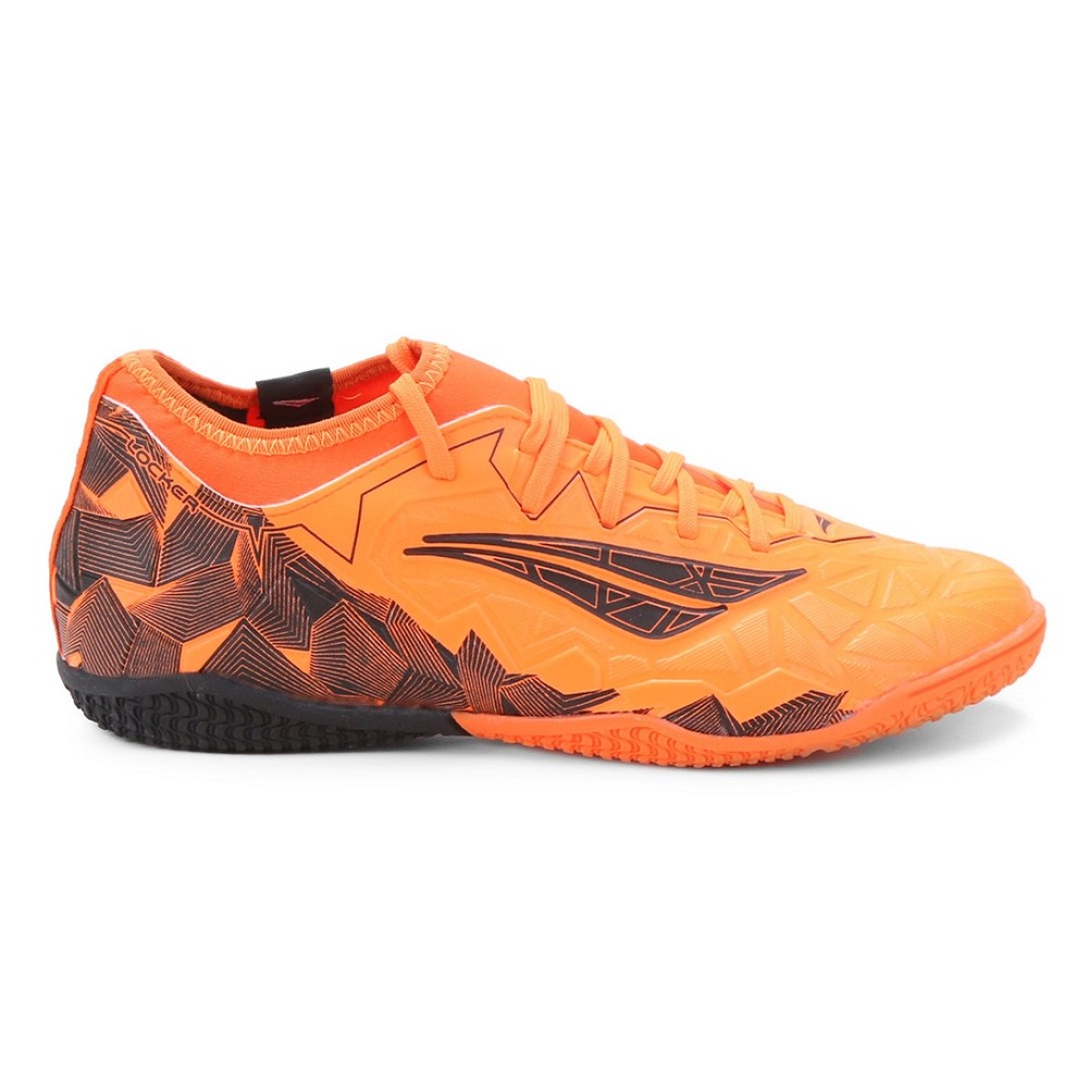 Chuteira de Futsal Penalty Max 1000 Locker Ecoknit Laranja - Lojas Debut