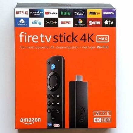 Fire Stick Tv 4k Max 8gb Lançamento 2gb Ram 3ª Ger.