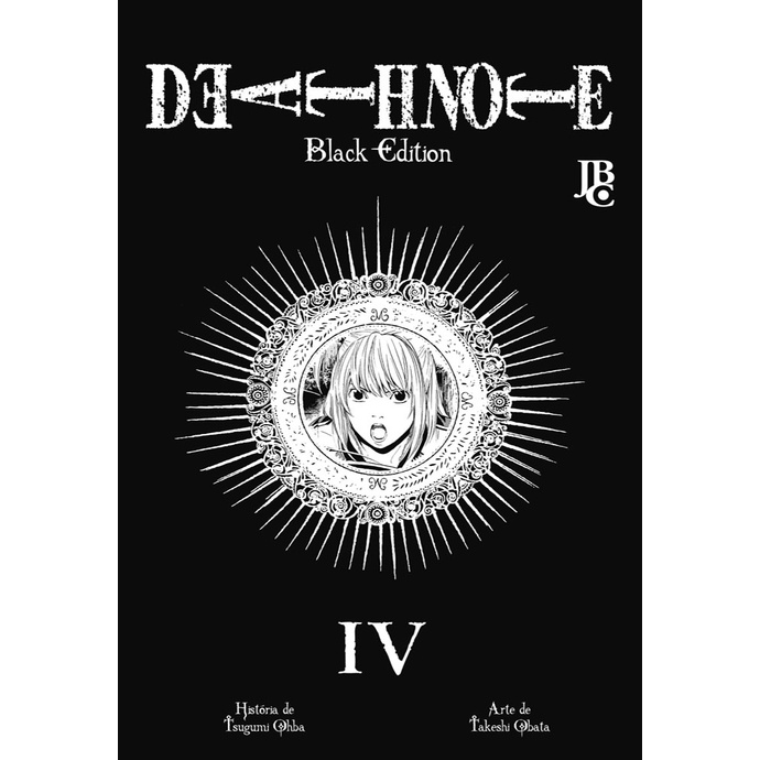Livro Death Note - Black Edition - Vol. 4 por TAKESHI TSUGUMI, OBATA Editora GRUPO JBC