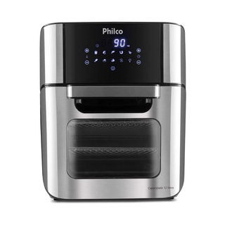 Fritadeira Forno Elétrico Sem Óleo Air Fry Oven Philco PFR2200P Digital 12 L