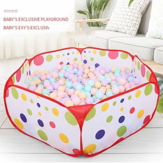 Crianças Polka Dot Bonito Oceano Piscina De Jogo Interior Ao Ar Livre Jogo De Brinquedo Tenda Cabana Fácil Dobrar Bola Pit Barraca