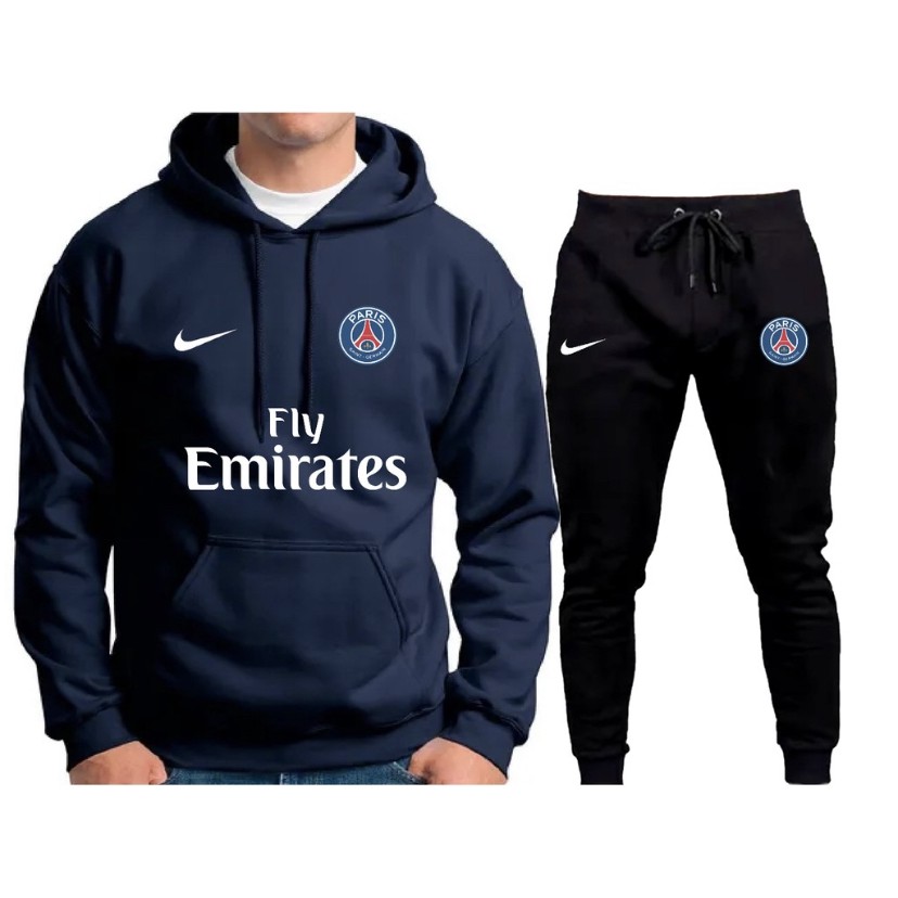 Conjunto moletom sales masculino psg