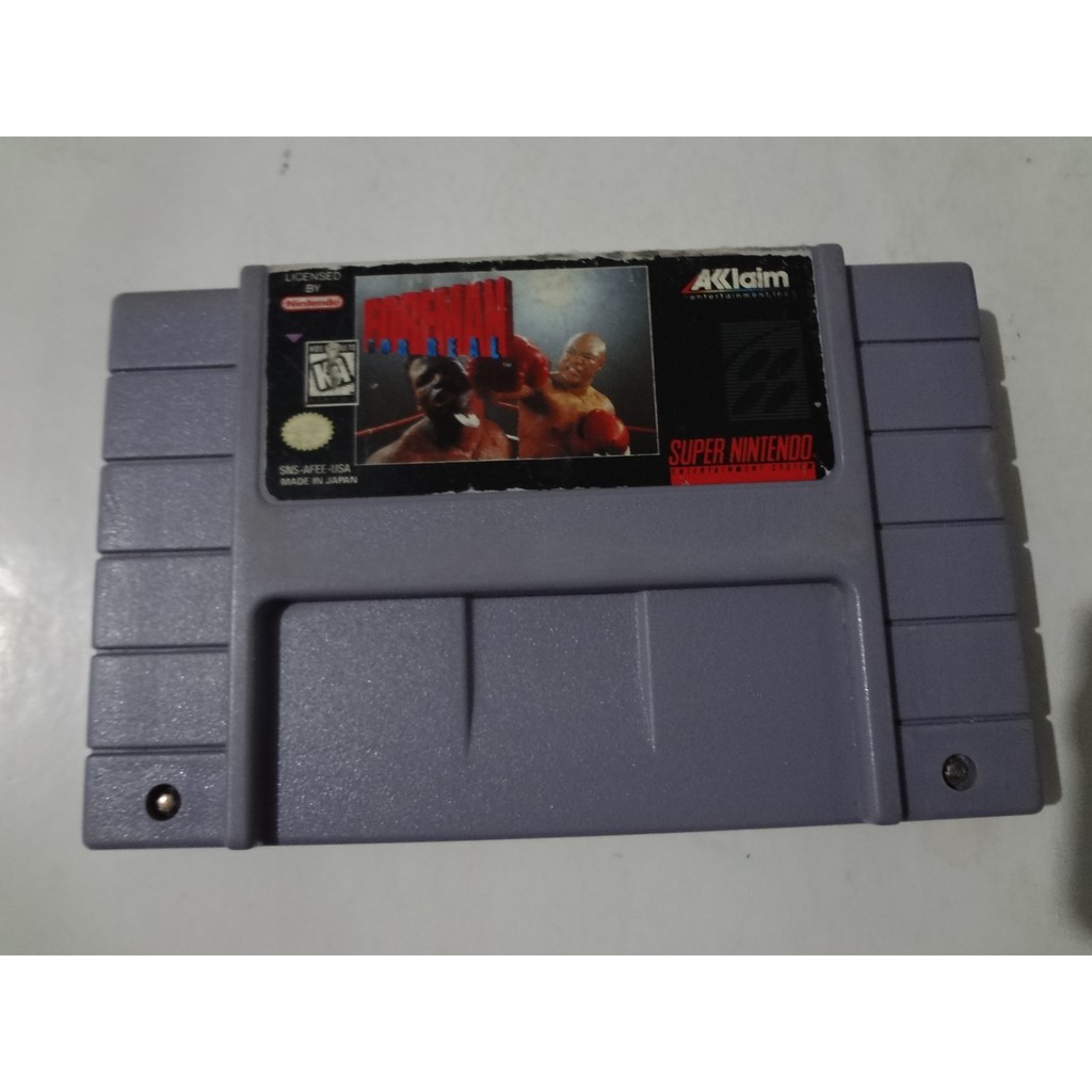 SNES Foreman For Real Funcionando #1620